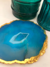 Load image into Gallery viewer, Agate Coaster Azure