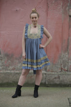 Load image into Gallery viewer, Boutique Dress Frenchi Denim Blue