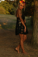 Load image into Gallery viewer, Boutique Dress Peekaboo Black