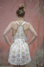 Load image into Gallery viewer, Boutique Dress Peekaboo White