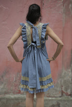 Load image into Gallery viewer, Boutique Dress Frenchi Denim Blue
